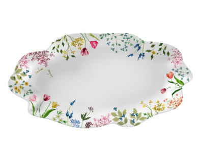 Wildflower Melamine Appetizer Tray