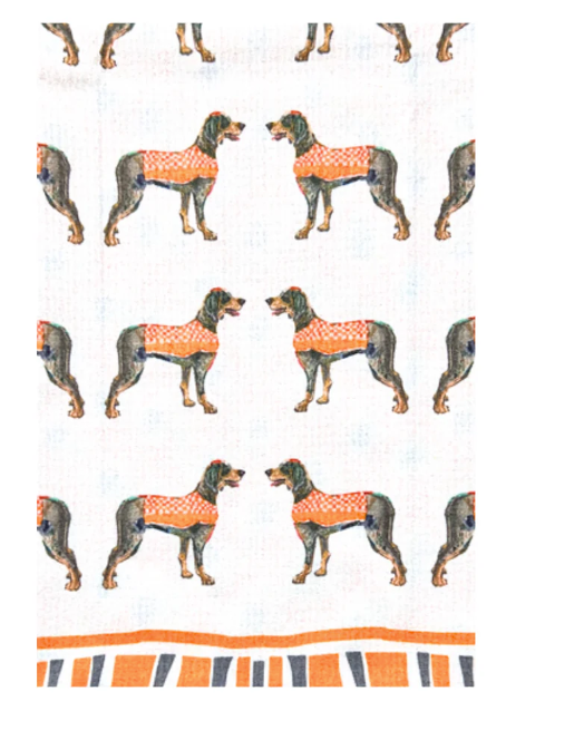 Game Day UT Smokey Double Sided Tea Towel