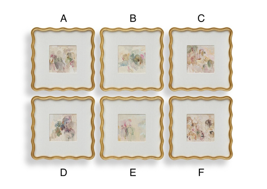 Garden Mist Framed Canvas