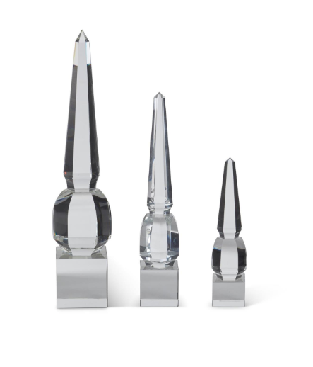 Crystal Glass Finial