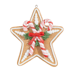 Holiday Gingerbread Ornaments - 4 Styles