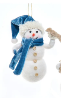 Snowman Ornament - 2 Styles