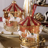 Sparkle & Spin LED Glass Carousel