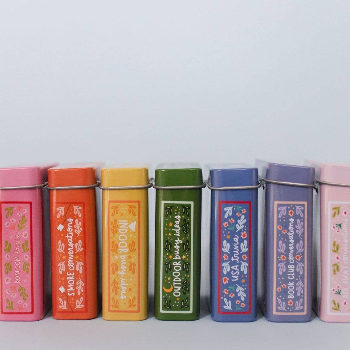 Indoor Busy Ideas Cards Deck of Cards/Storage Tin