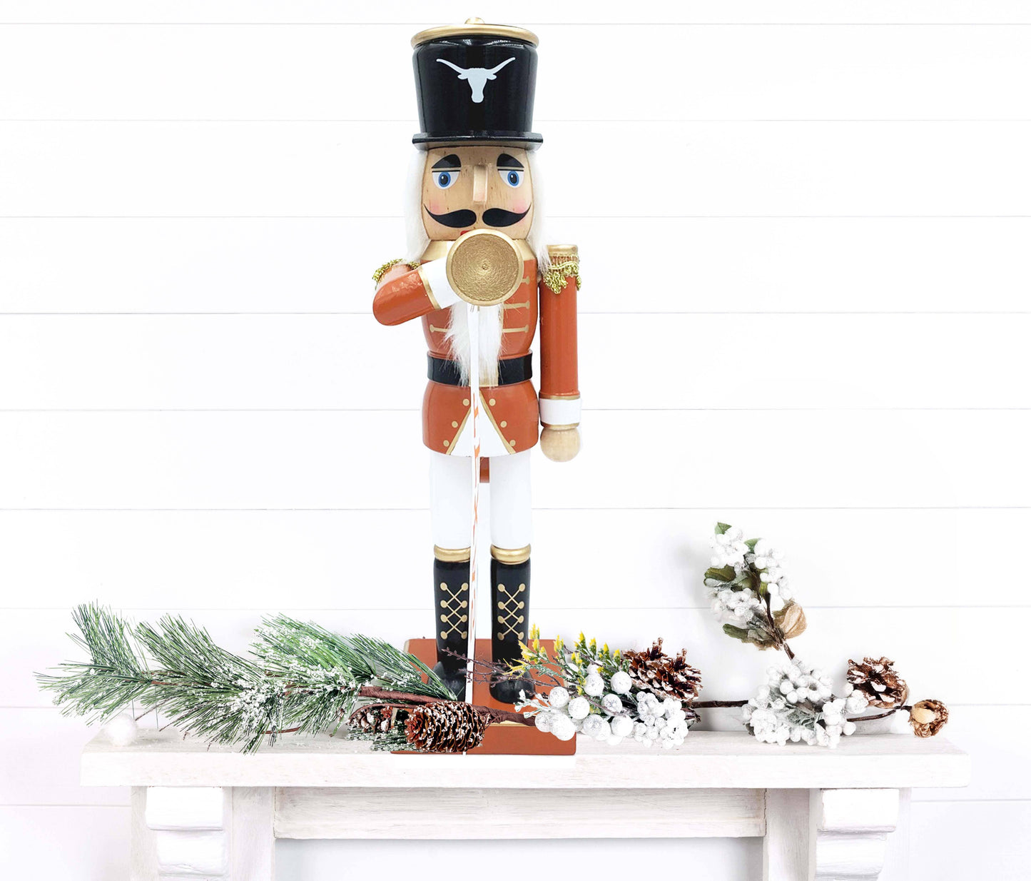 14" Texas Bugler Nutcracker