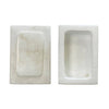 Dragonfly White Soapstone Decorative Box