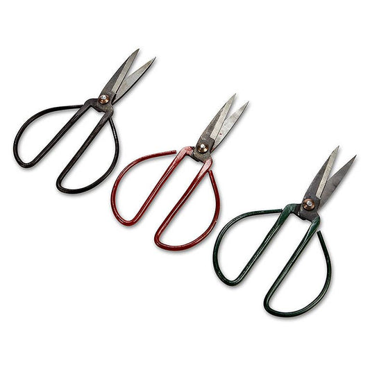 Medium Flower Stem Shears: Red
