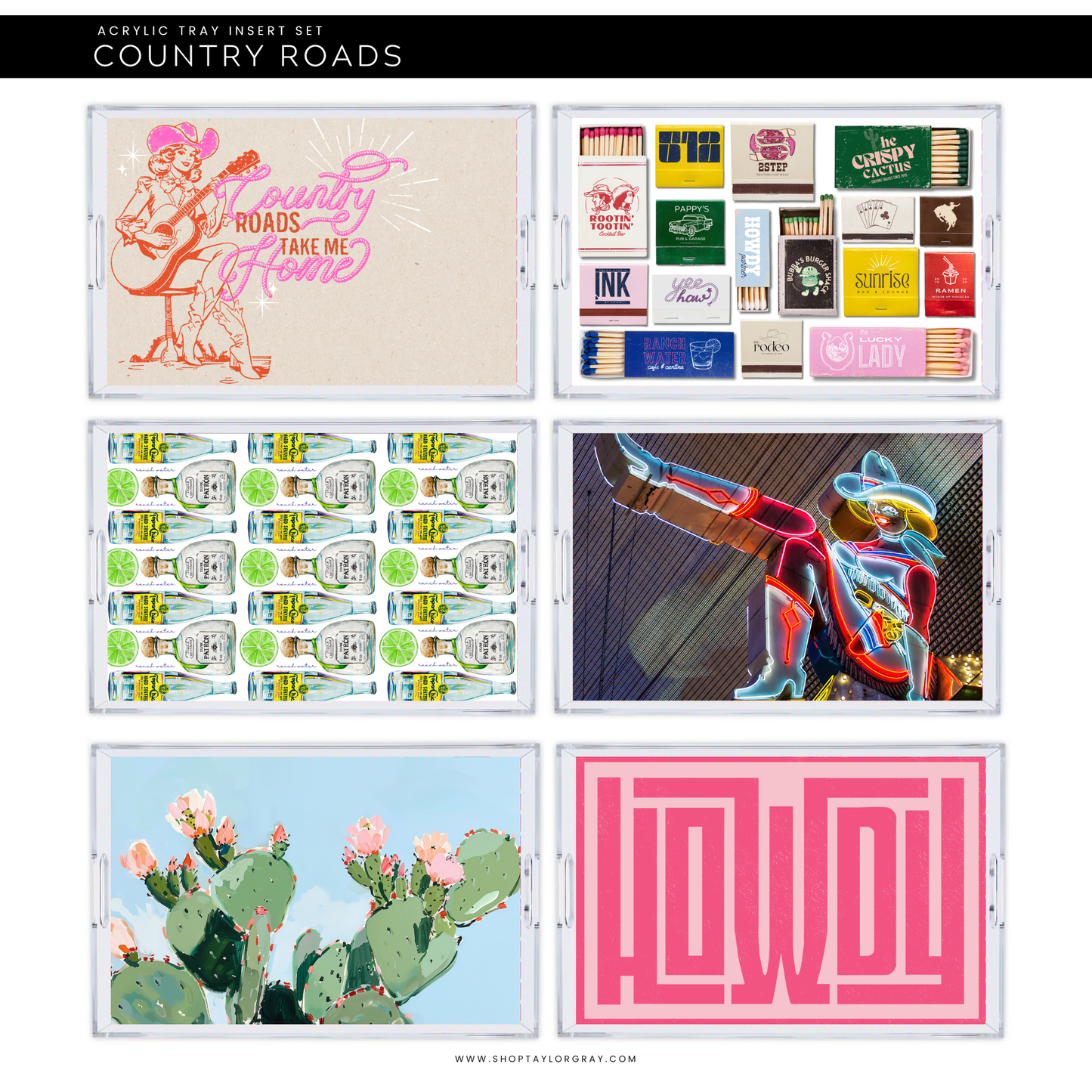 Country Roads Inserts