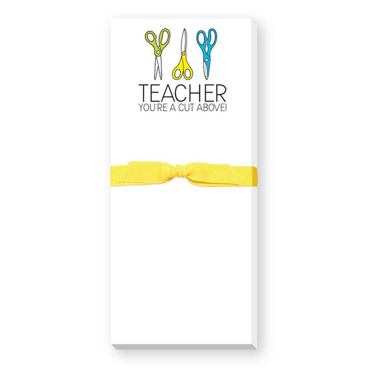 TEACHER SKINNIE NOTEPAD