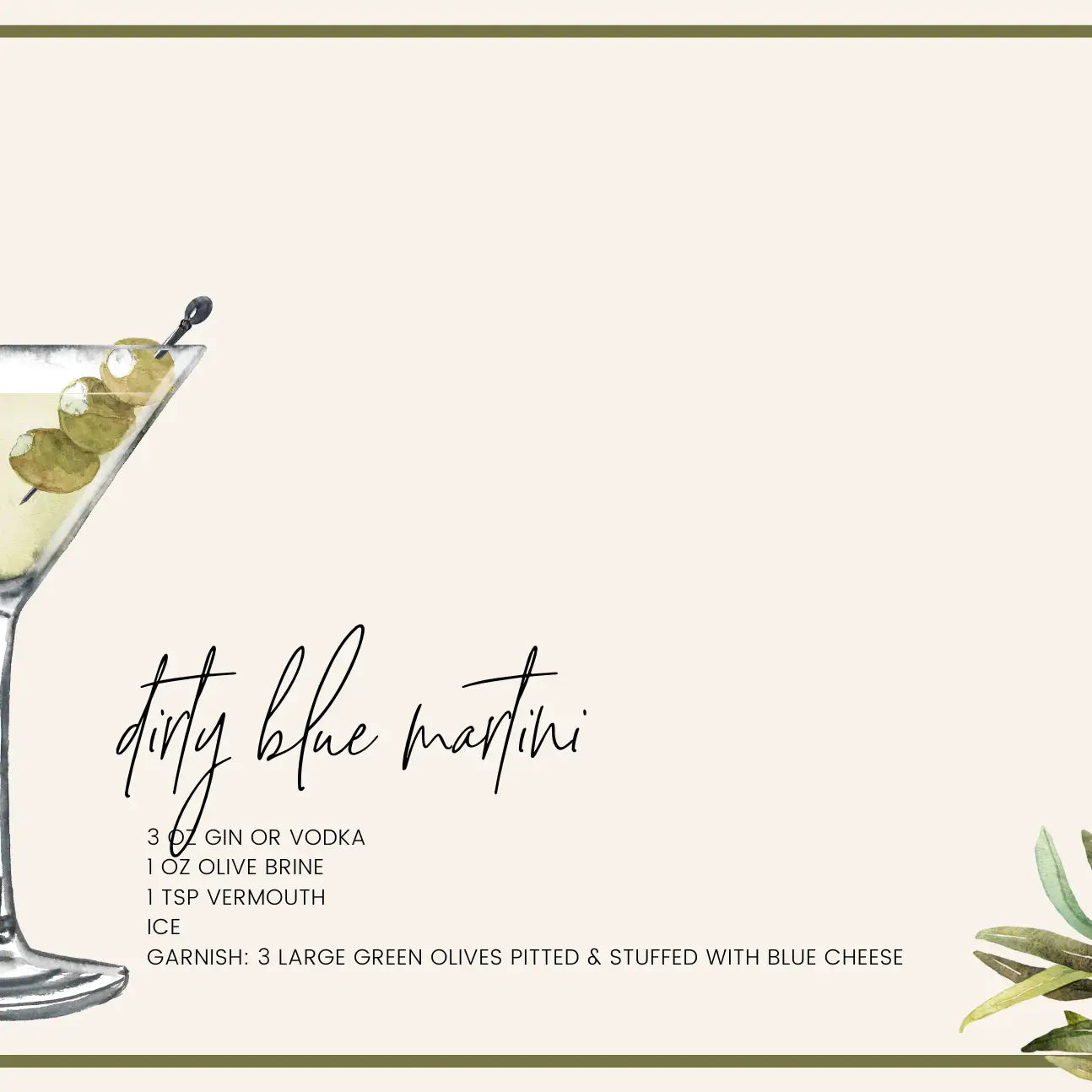 Cocktails Insert