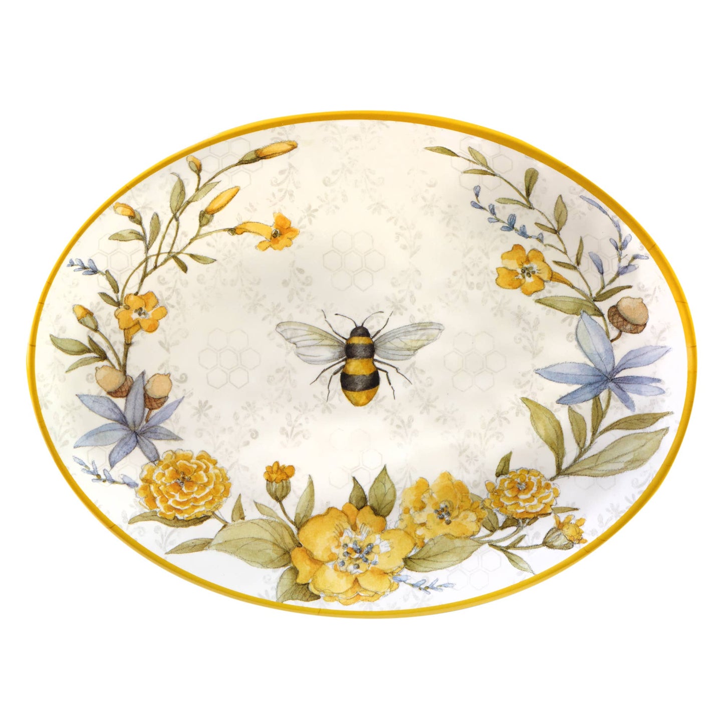 Bee Sweet Oval Platter