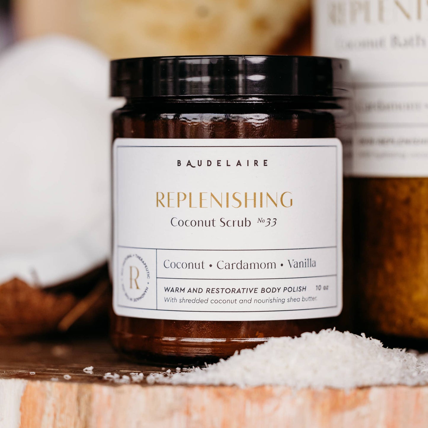 Replenish Coconut Scrub 10oz