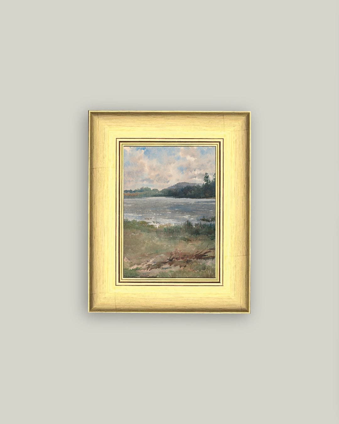 Lakeside Landscape: 6x8