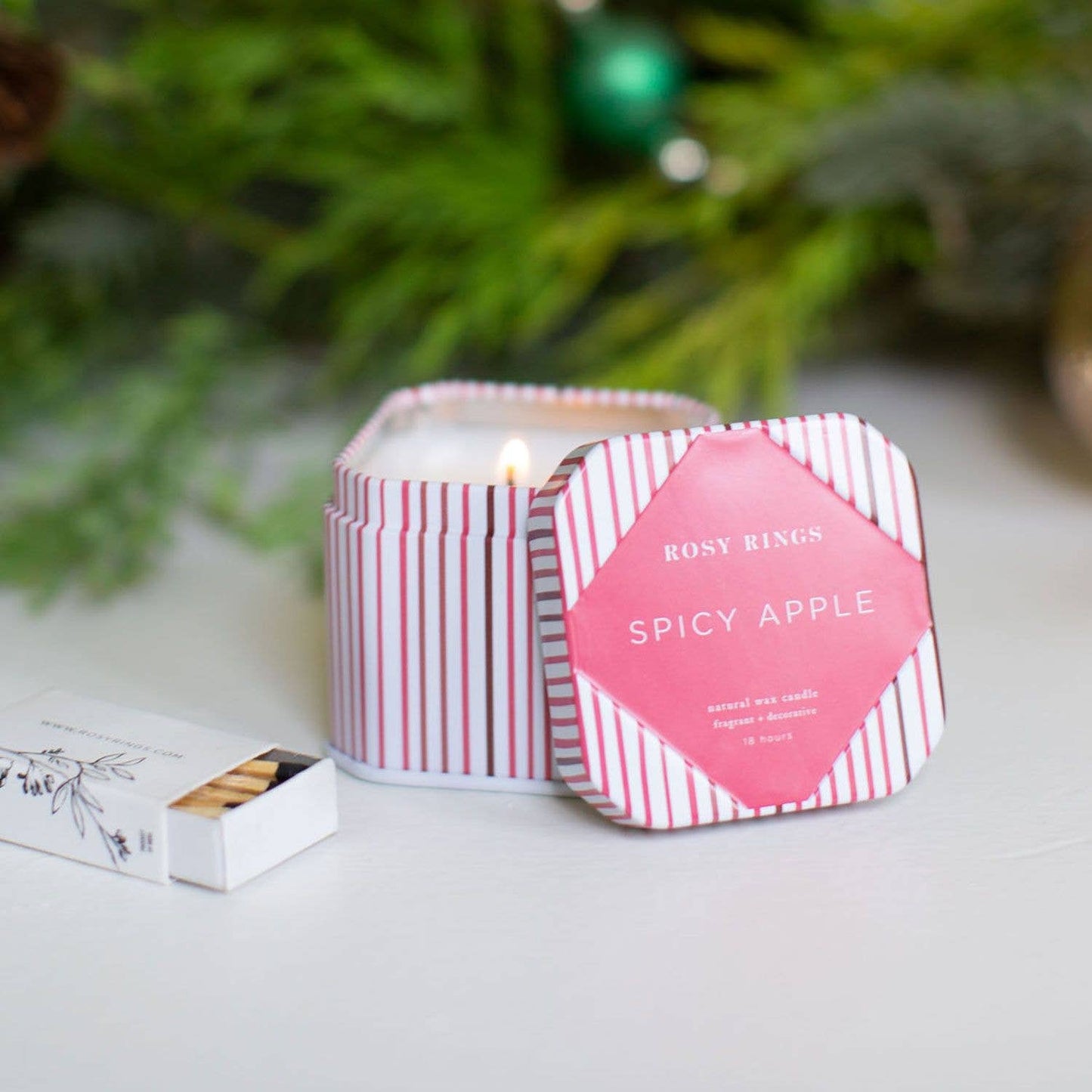 Spicy Apple Holiday Travel Tin