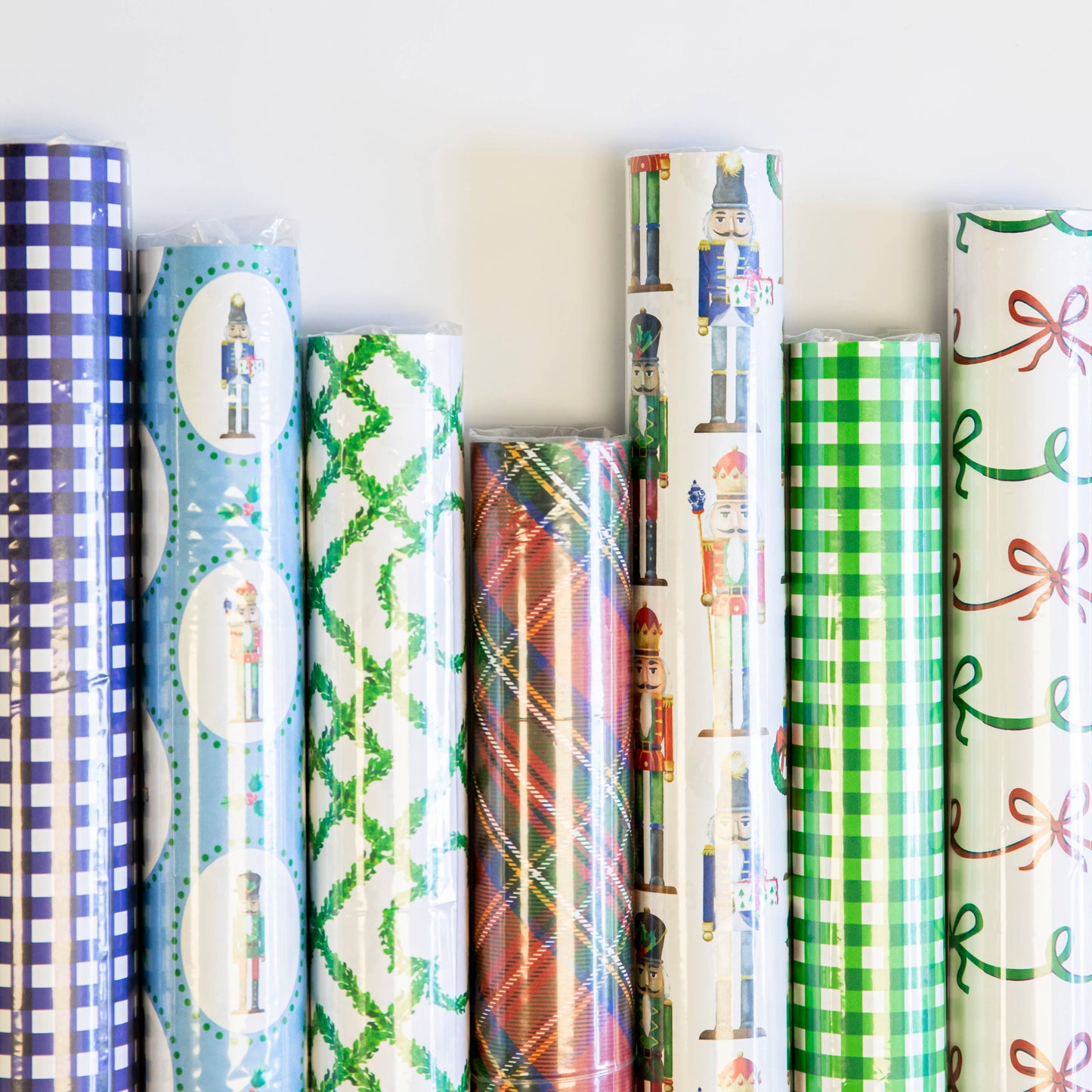 Continuous Roll Gift Wrap - Nutcrackers