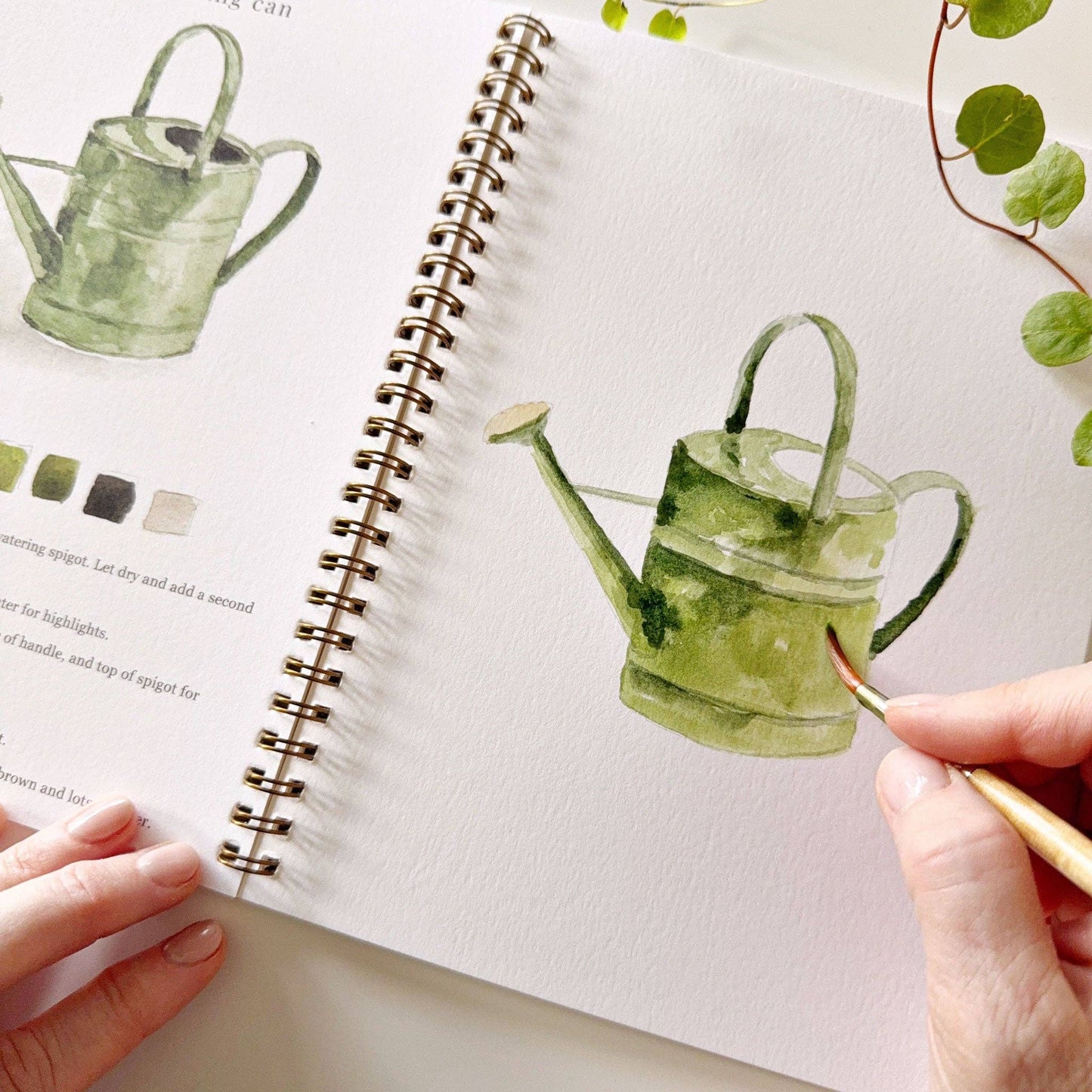 Watercolor Workbook - GARDEN