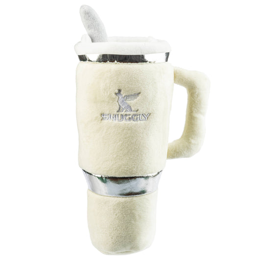 Snuggly Cup -Dog Toy - Ivory
