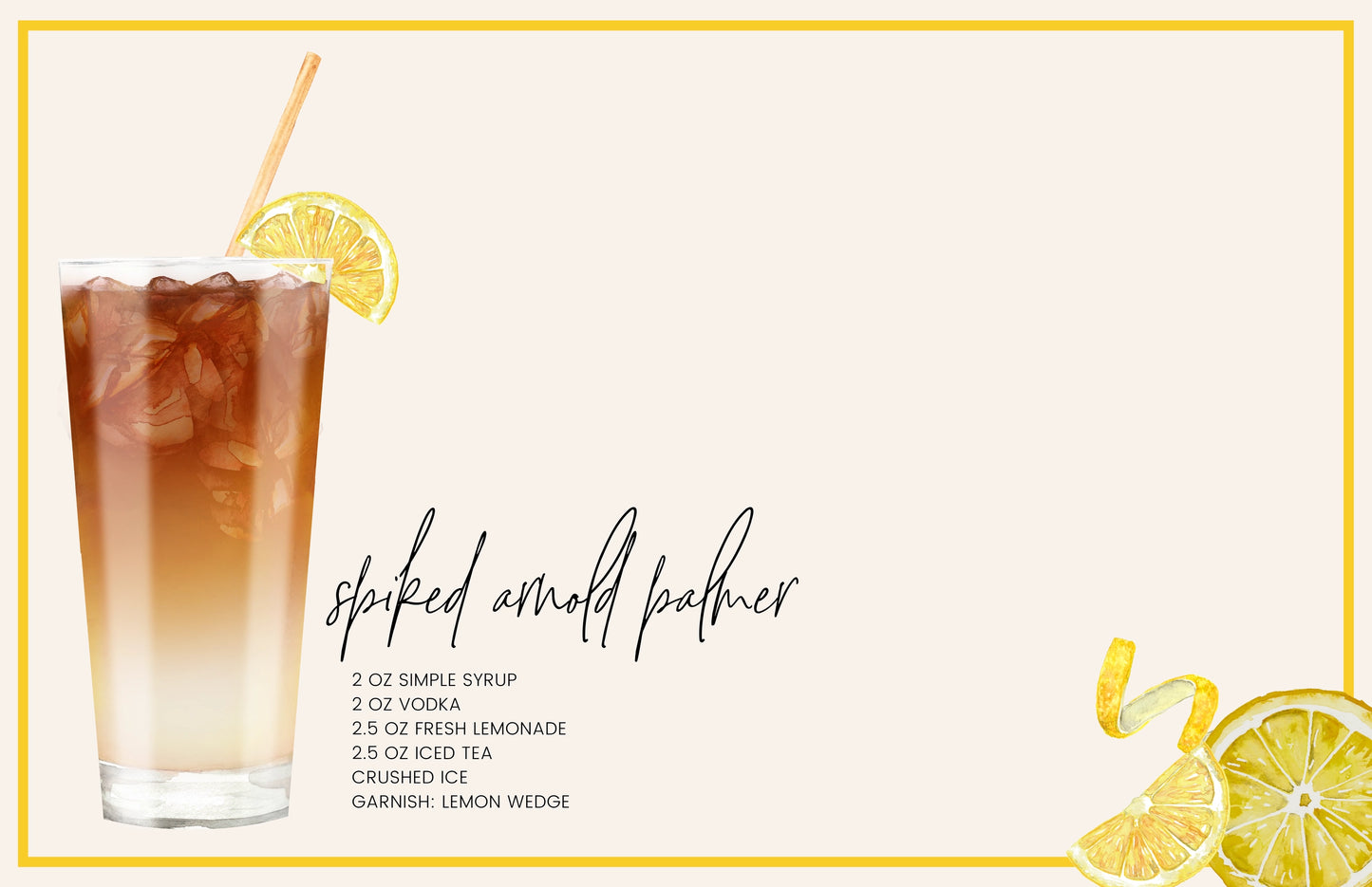 Cocktails Insert