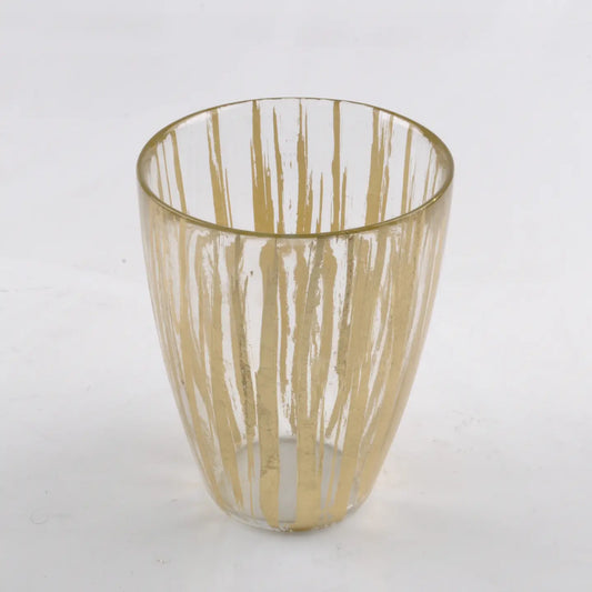 Small Gold Leaf Vase