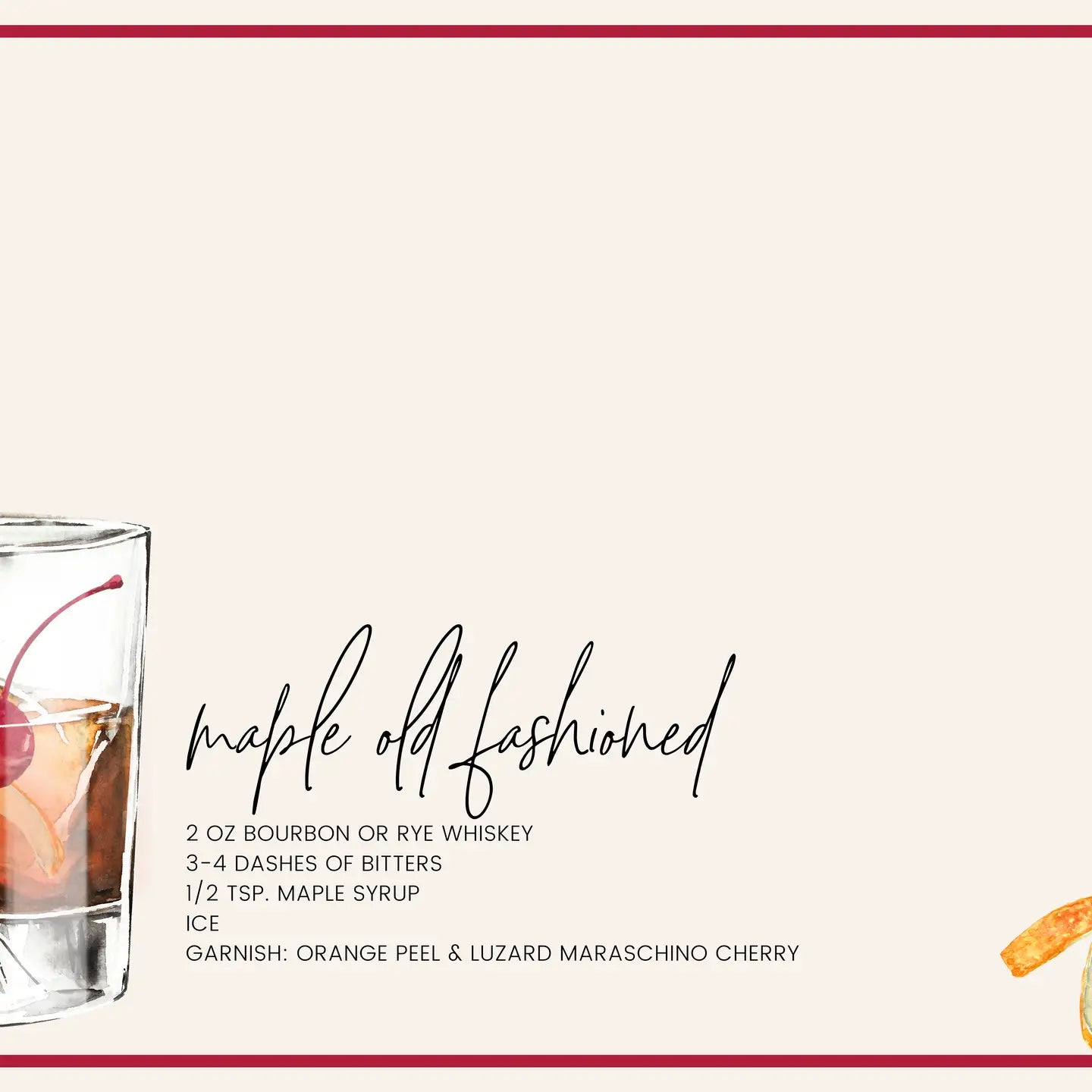 Cocktails Insert