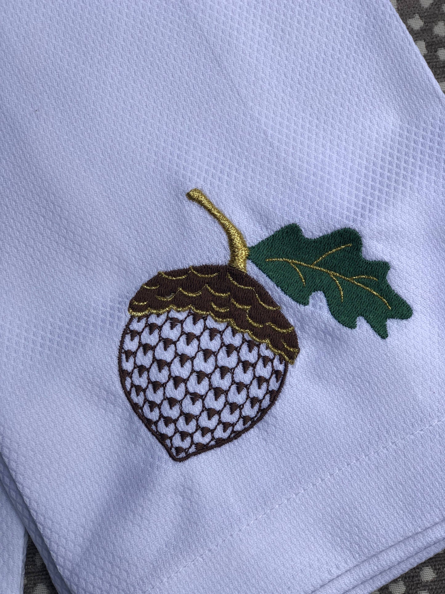 Acorn Huck Towel