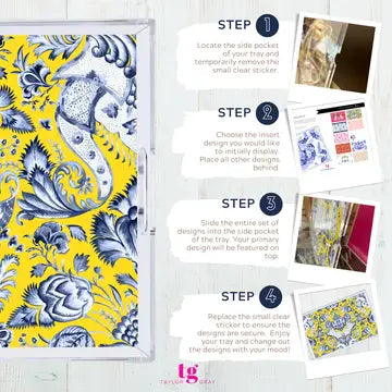 Acrylic Tray Insert - gameday "Athens"