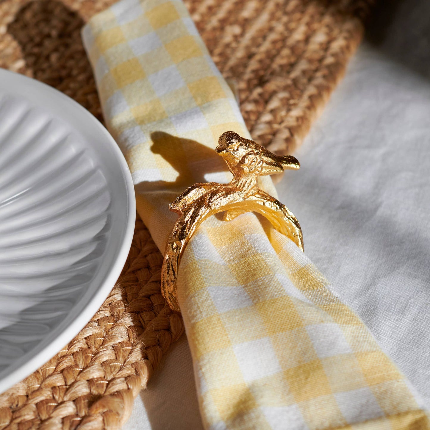 Bird Napkin Ring - S/4