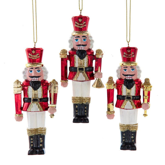 4.5" Red Nutcracker Ornament ASST