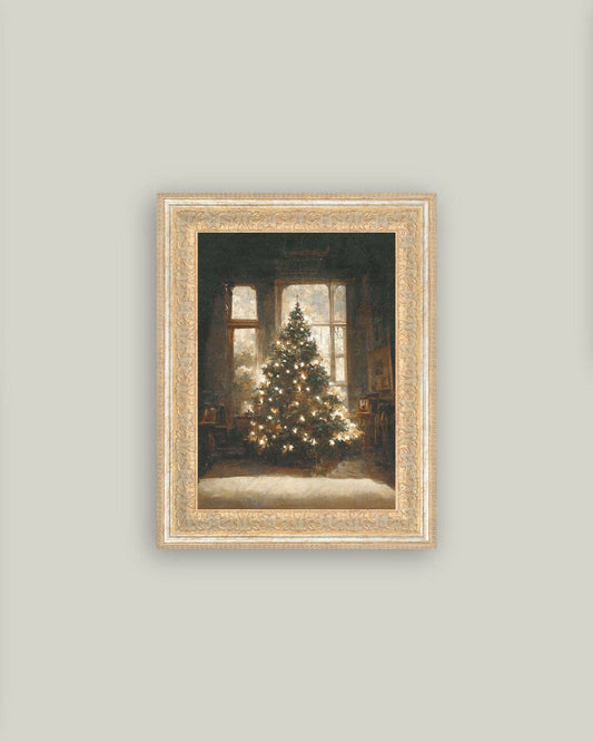 Glowing Christmas Tree 10x12