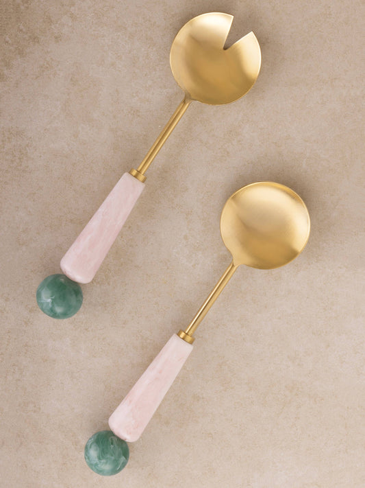 Copenhagen Sculpted Salad Servers Set