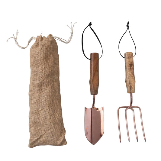 Garden Tools w/ Mango Wood Handles