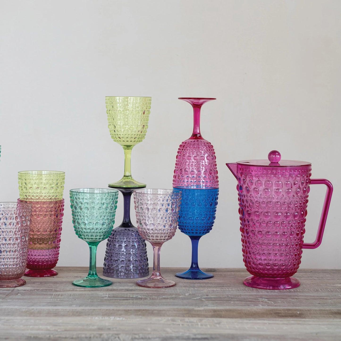 2 Quart Footed Pitcher w/ Lid