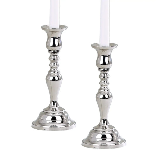 Hampton Candleholder, Pair, 8½"