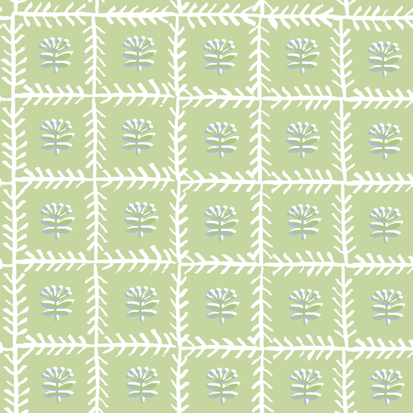 TRELLIS MAHJONG/CARD TABLECLOTH~SOFT GREEN