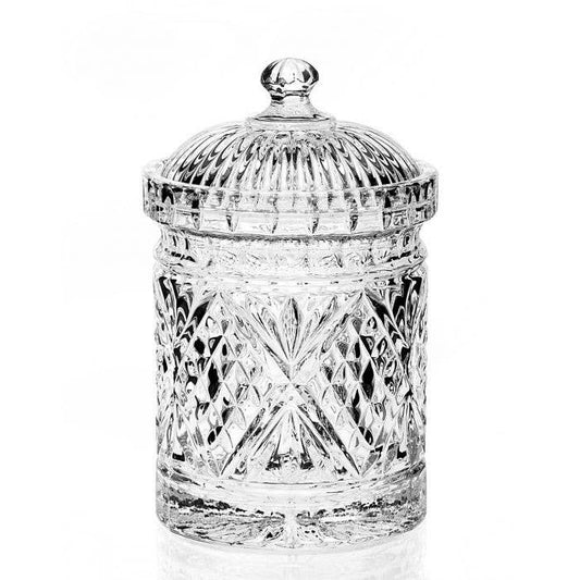 Cut Crystal Cookie Container
