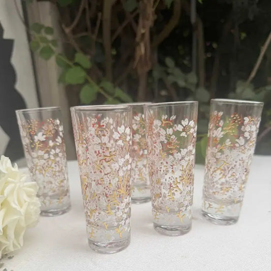 Shot Glasses Eden Flower Design