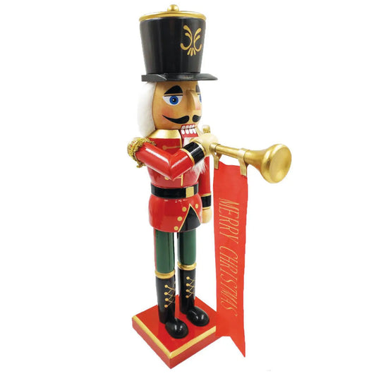 Bugling Merry Christmas Nutcracker