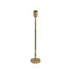 Candle Holder H 12" x Dia 2.25" Old Brass: OLD BRASS / IRON
