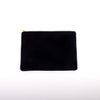 Lg. Navy Velvet Flat Pouch