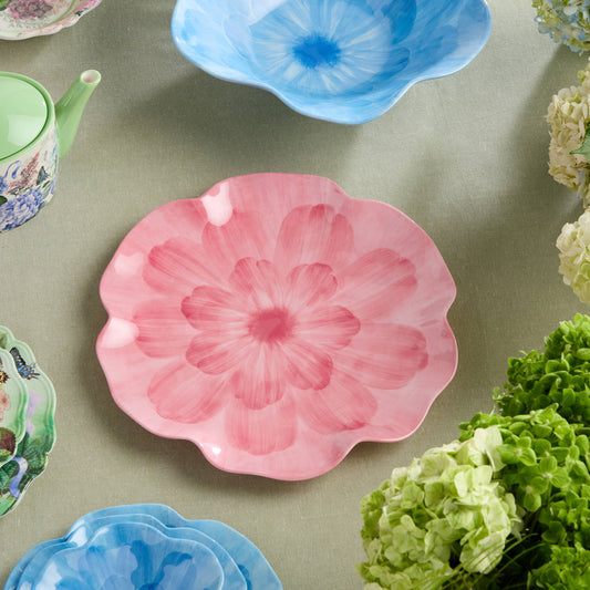 Wildflower Pink Dinner Plate, S/4