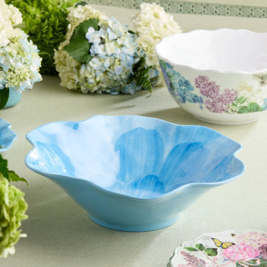 Wildflower Blue Deep Bowl