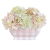 Gingham Planter: Pink
