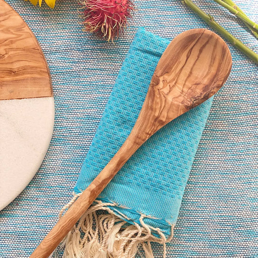 12" Olive Wood Cooking Utensils