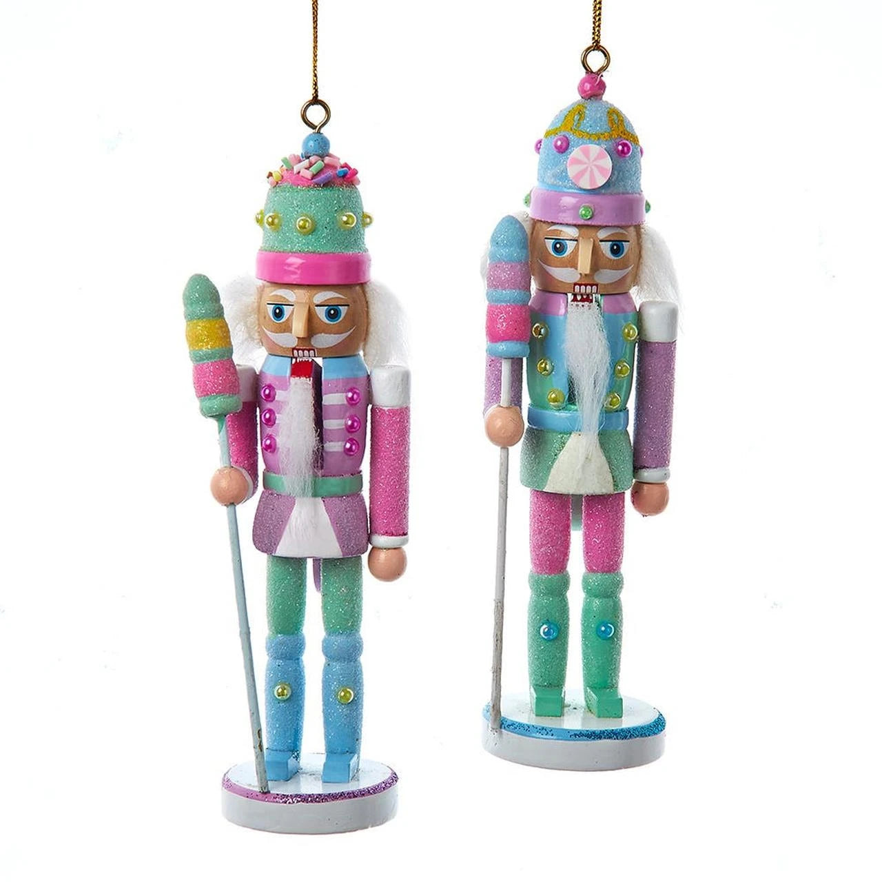 6" Bubblegum Nutcracker Ornament