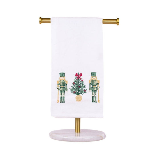 Watercolor Nutcracker Trio Hand Towel - 20" x 28"