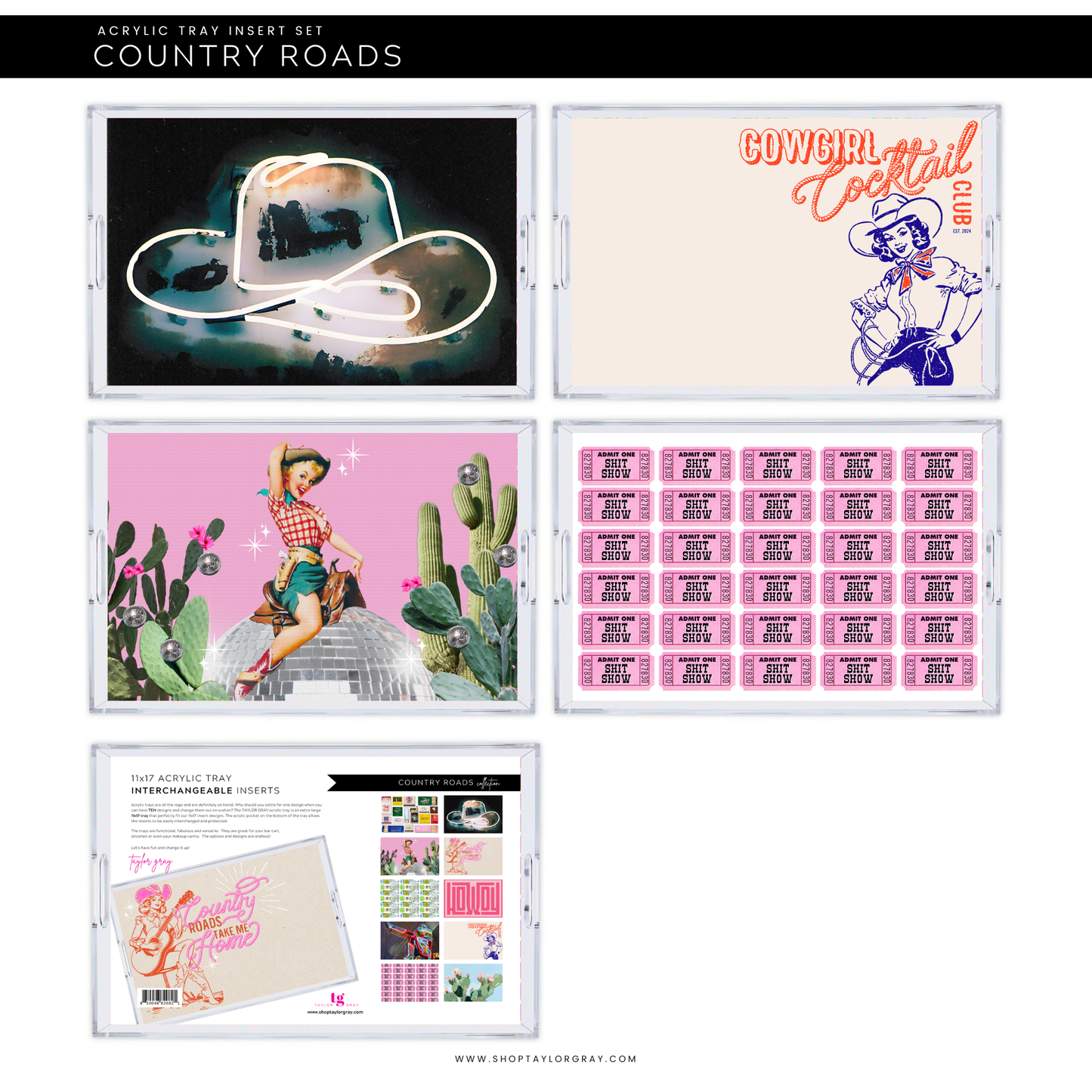 Country Roads Inserts