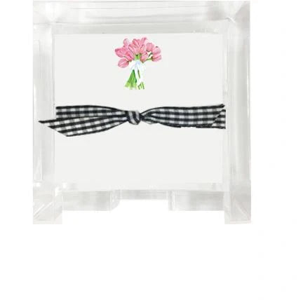 Pink Tulips Mini Cards Refill