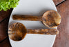 Tortoiseshell Salad Servers S/2