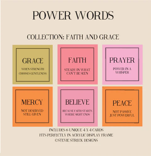 Power Words -Faith and Grace