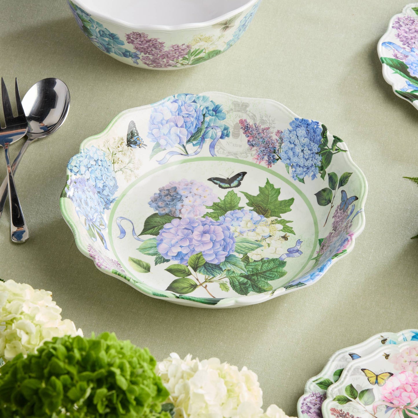 Garden Serving Bowl